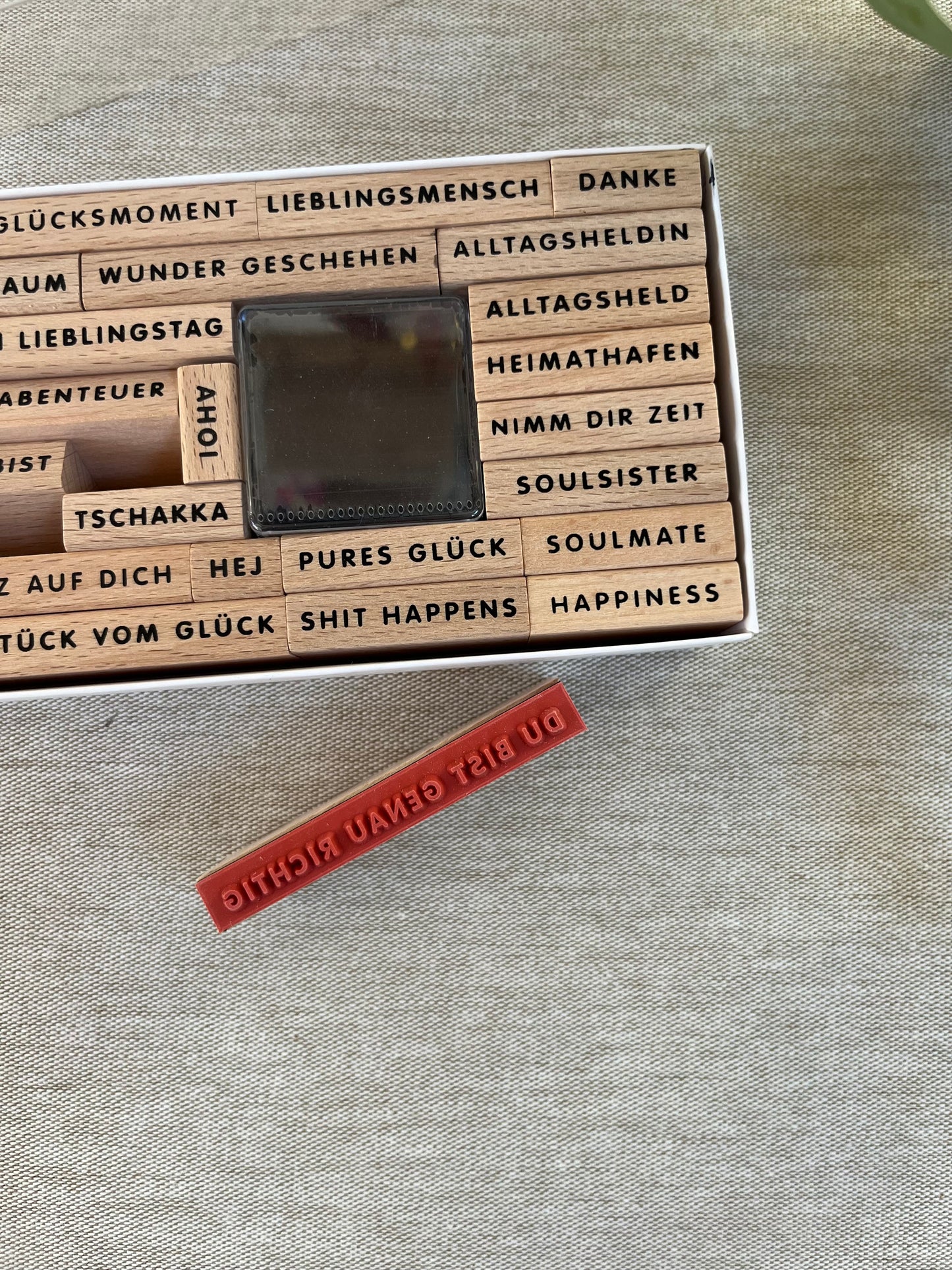 Stempelset – Positive Botschaften & Lieblingsmenschen