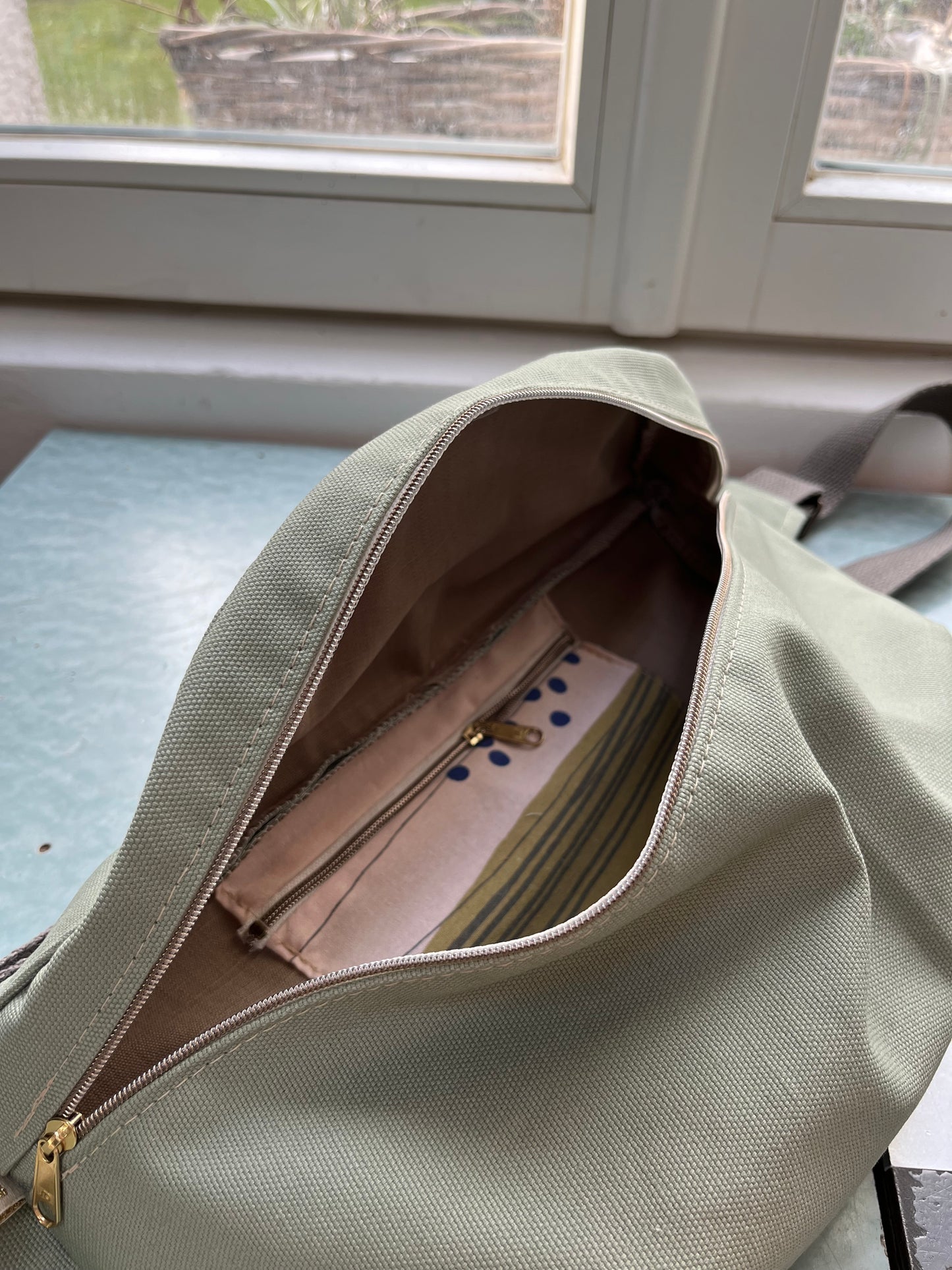 Große Bumbag Crossbody Tasche – Wunschfarbe auf Anfertigung