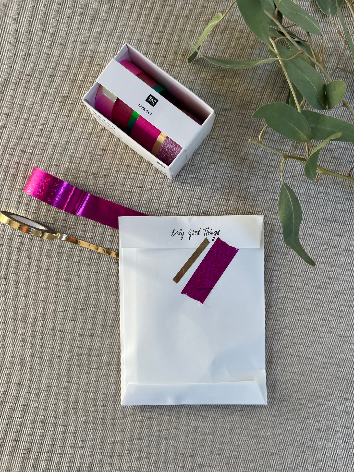 Washitape Set Glitzer