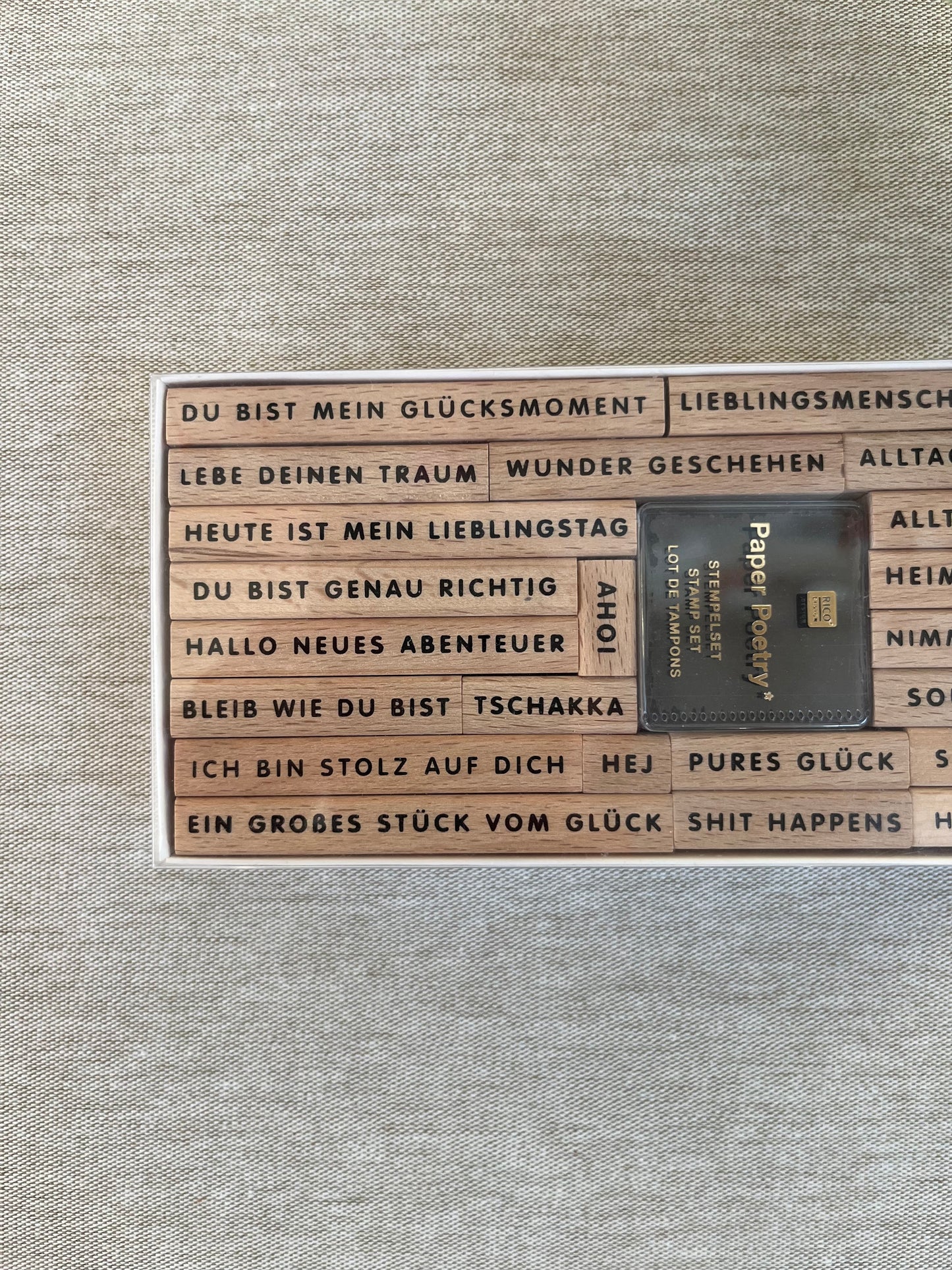 Stempelset – Positive Botschaften & Lieblingsmenschen